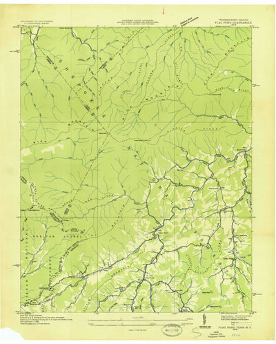 Flag Pond, TN-NC (1936, 24000-Scale) Preview 1