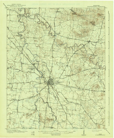 Murfreesboro, TN (1916, 62500-Scale) Preview 1