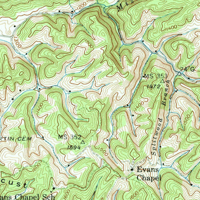 Richardson Cove, TN (1940, 24000-Scale) Preview 3