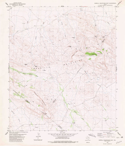 Barrilla Mountains East, TX (1980, 24000-Scale) Preview 1