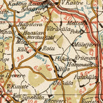 Estonian Road Map, Plate 17: Tartu. 1938