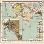 Estonian Road Map, Plate 8: Pärnu. 1938