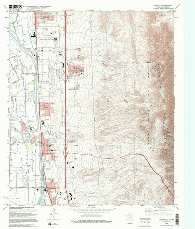 Canutillo, TX-NM (1995, 24000-Scale) Preview 1