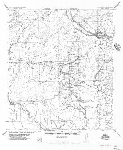 Center Point, TX (1956, 62500-Scale) Preview 1