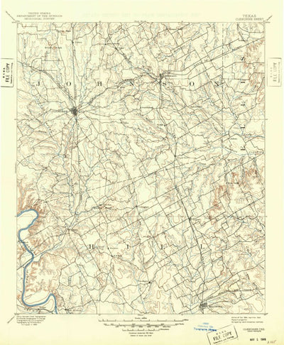 Cleburne, TX (1894, 125000-Scale) Preview 1