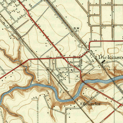 Dickinson, TX (1932, 31680-Scale) Preview 3