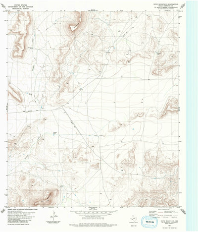 Dove Mountain, TX (1983, 24000-Scale) Preview 1