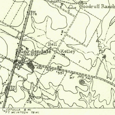 Dilley, TX (1942, 62500-Scale) Preview 3