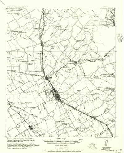 Ennis, TX (1956, 62500-Scale) Preview 1