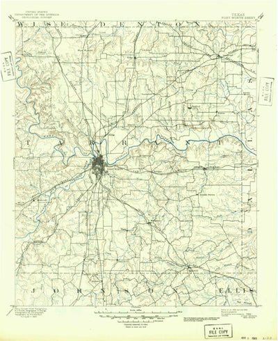Fort Worth, TX (1894, 125000-Scale) Preview 1