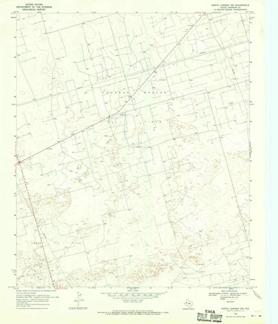 North Cowden NW, TX (1968, 24000-Scale) Preview 1