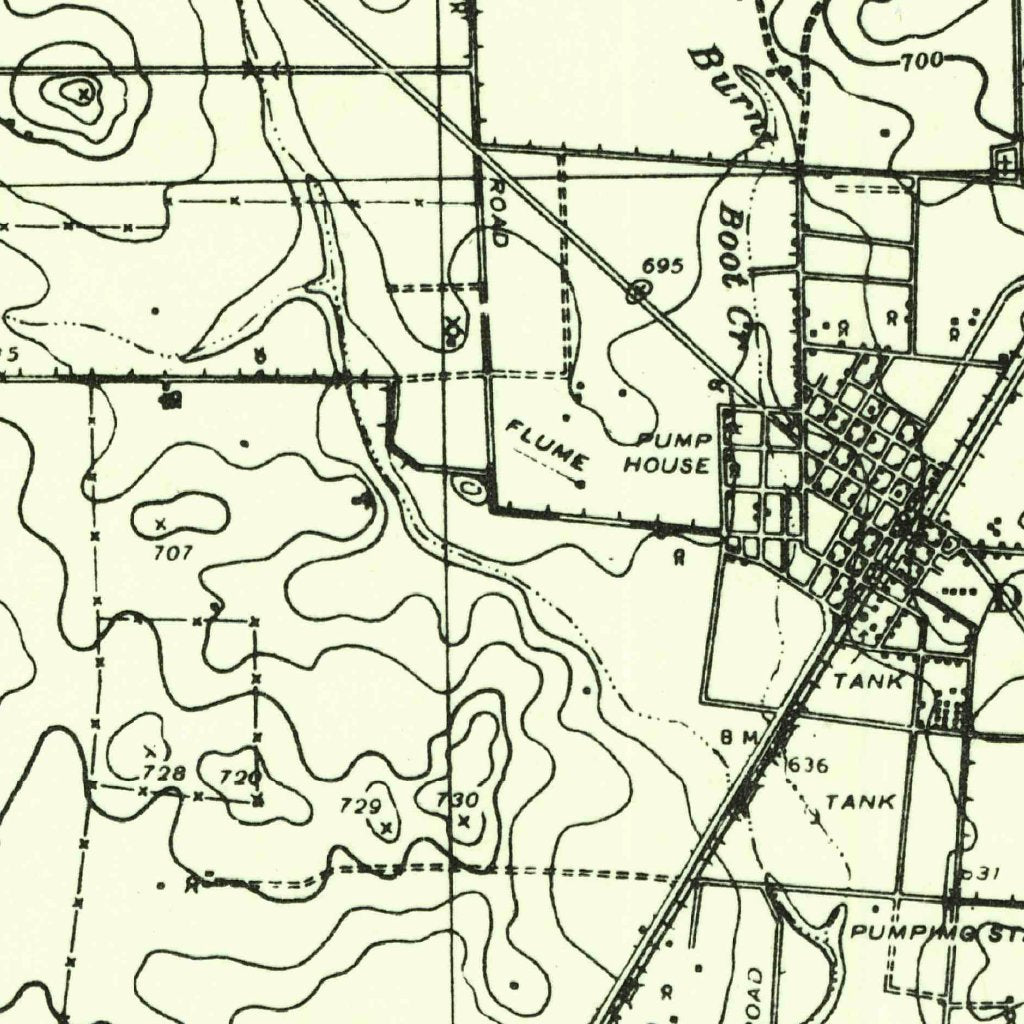 Natalia, TX (1942, 62500Scale) Map by United States Geological Survey