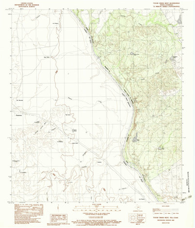 Tovar Creek West, TX (1983, 24000-Scale) Preview 1