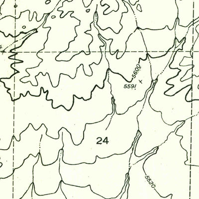 Petrified Hollow, UT-AZ (1954, 24000-Scale) Preview 2
