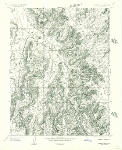 Harts Point South, UT (1954, 24000-Scale) Preview 1