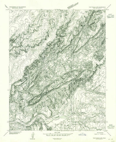 Mikes Mesa, UT (1954, 24000-Scale) Preview 1