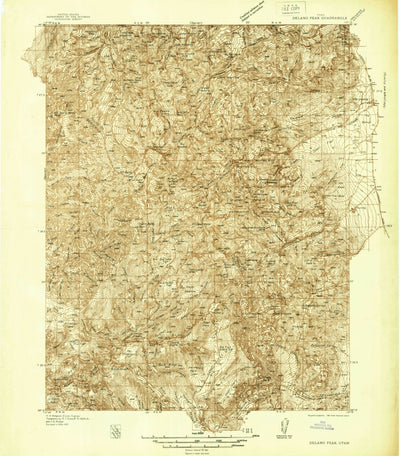 Delano Peak, UT (1937, 48000-Scale) Preview 1