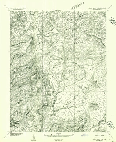Horse Pasture Mesa, UT (1953, 24000-Scale) Preview 1