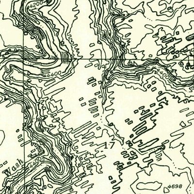 Oljato NE, UT (1954, 24000-Scale) Preview 3