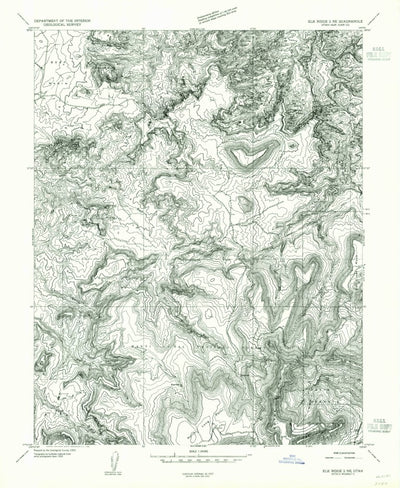 House Park Butte, UT (1954, 24000-Scale) Preview 1