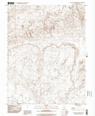 Little Wild Horse Mesa, UT (1996, 24000-Scale) Preview 1