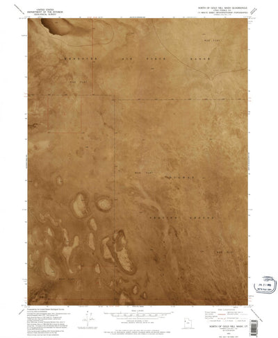 North Of Gold Hill Wash, UT (1973, 24000-Scale) Preview 1