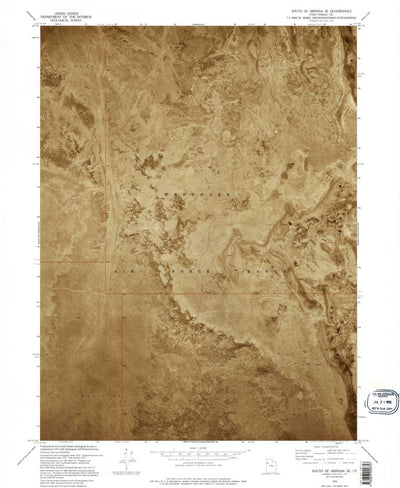 South Of Arinosa SE, UT (1973, 24000-Scale) Preview 1