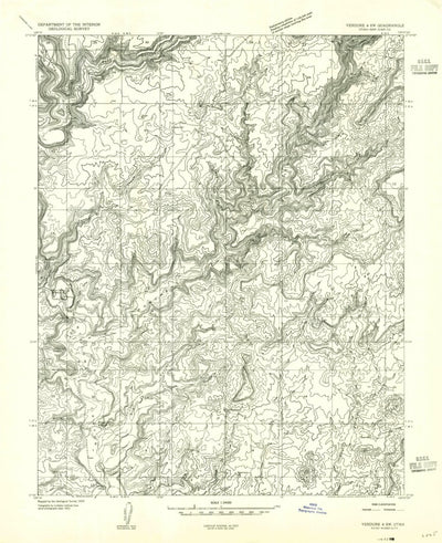 Bug Canyon, UT (1955, 24000-Scale) Preview 1
