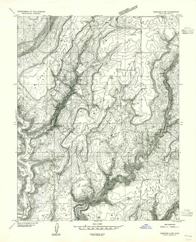 Horsehead Point, UT (1955, 24000-Scale) Preview 1