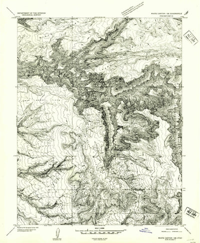 Black Steer Canyon, UT (1954, 24000-Scale) Preview 1