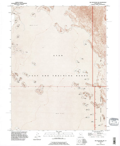 Wig Mountain NW, UT (1993, 24000-Scale) Preview 1