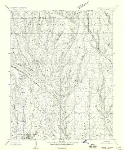 Blanding North, UT (1959, 24000-Scale) Preview 1