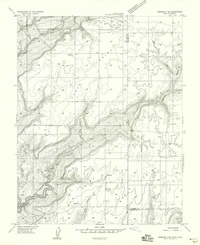 Burnt Cabin Creek, CO-UT (1958, 24000-Scale) Preview 1