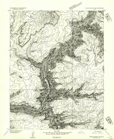 Bowdie Canyon West, UT (1954, 24000-Scale) Preview 1