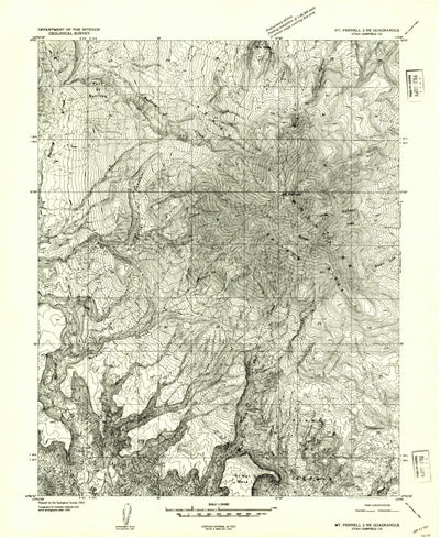 Mount Pennell, UT (1952, 24000-Scale) Preview 1