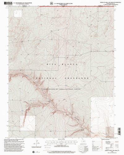 North Of Red Cow Draw, TX (1998, 24000-Scale) Preview 1