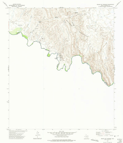Indian Hot Springs, TX (1972, 24000-Scale) Preview 1