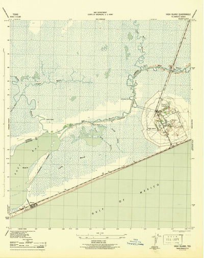 High Island, TX (1943, 31680-Scale) Preview 1