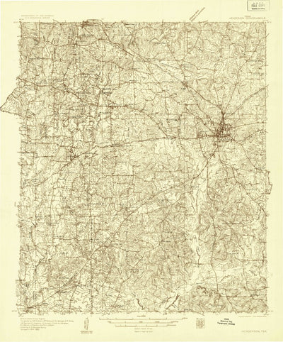 Henderson, TX (1935, 48000-Scale) Preview 1