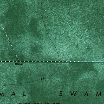Lake Drummond SE, VA-NC (1977, 24000-Scale) Preview 2