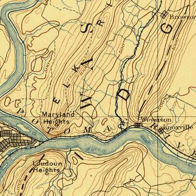 Harpers Ferry, VA-WV-MD (1884, 125000-Scale) Preview 3