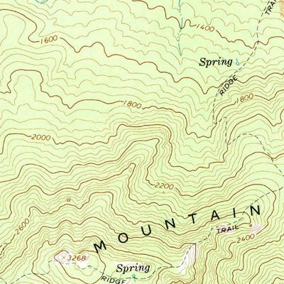 Old Rag Mountain, VA (1965, 24000-Scale) Preview 2