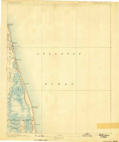 Virginia Beach, VA-NC (1893, 125000-Scale) Preview 1