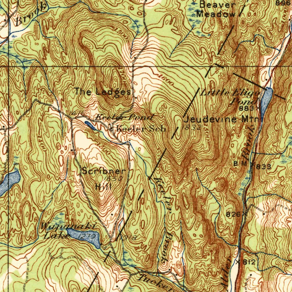 Hardwick, VT (1928, 62500Scale) Map by United States Geological Survey