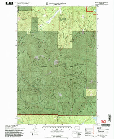 Boyer Mountain, WA (1992, 24000-Scale) Preview 1