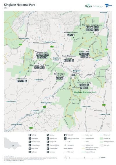Kinglake National Park (East) Visitor Guide
