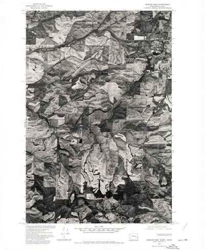 Moscow West, ID-WA (1975, 24000-Scale) Preview 1