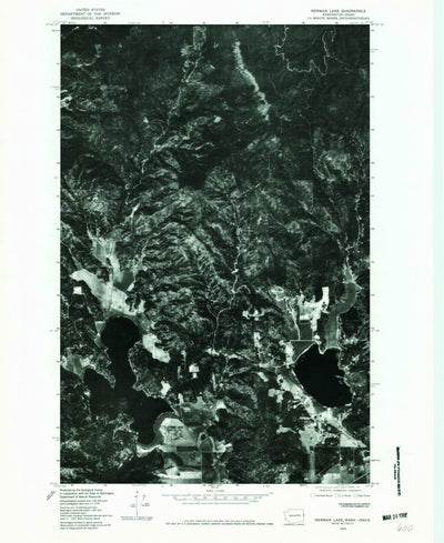 Newman Lake, WA-ID (1978, 24000-Scale) Preview 1