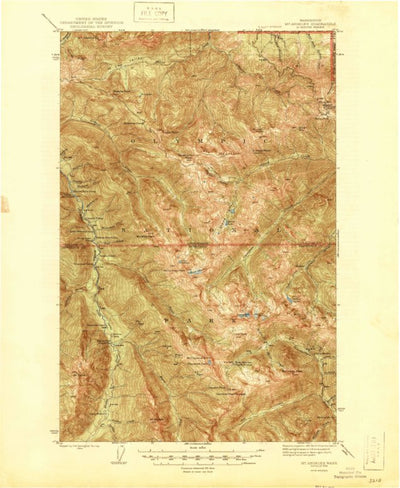 Mount Angeles, WA (1946, 62500-Scale) Preview 1