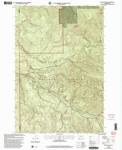 Siouxon Peak, WA (1998, 24000-Scale) Preview 1